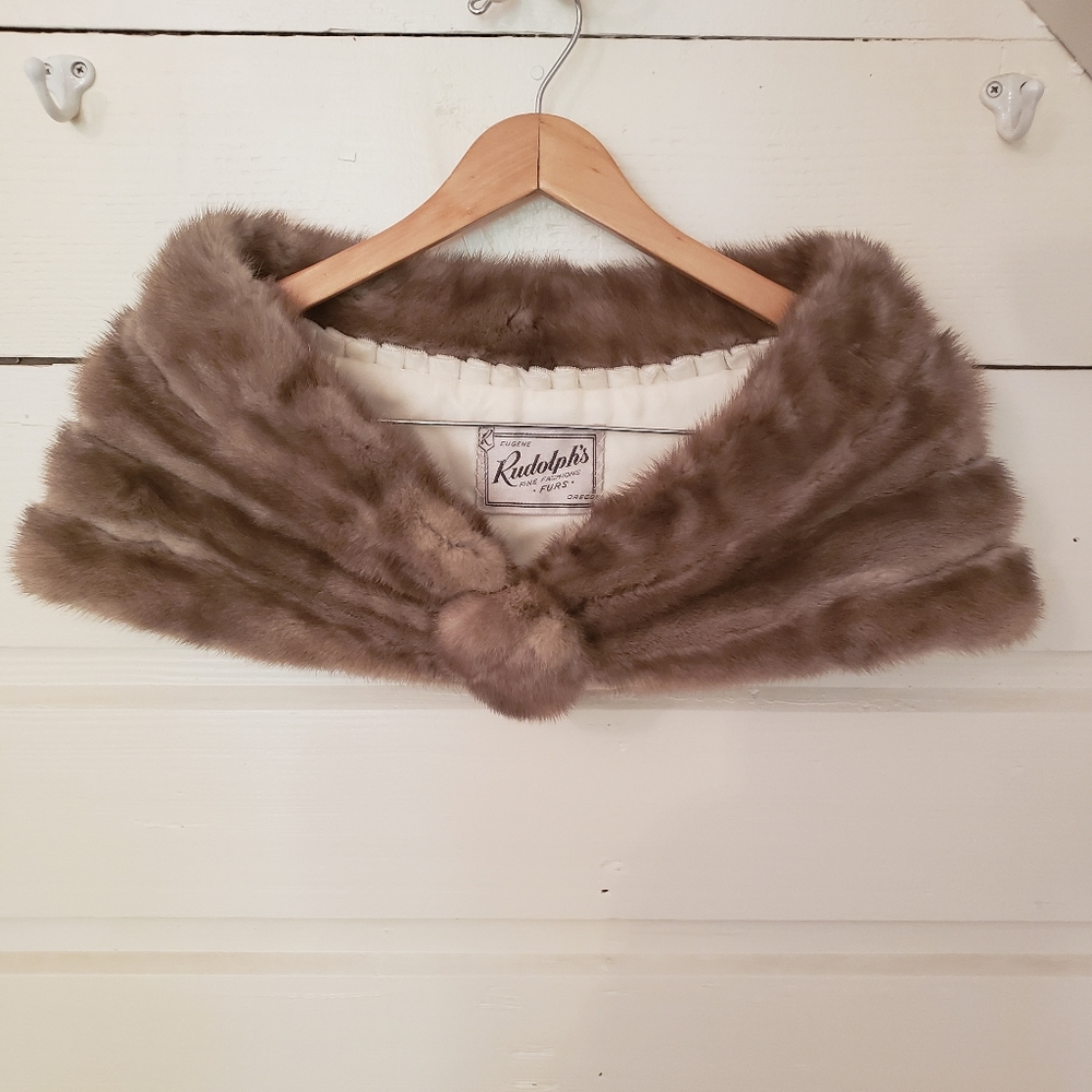 Vintage Fur Wrap